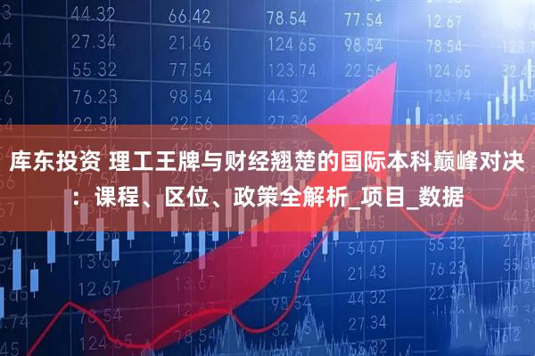 库东投资 理工王牌与财经翘楚的国际本科巅峰对决：课程、区位、政策全解析_项目_数据