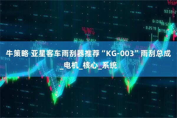 牛策略 亚星客车雨刮器推荐“KG-003”雨刮总成_电机_核心_系统